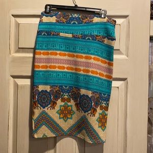Flattering pull-on skirt